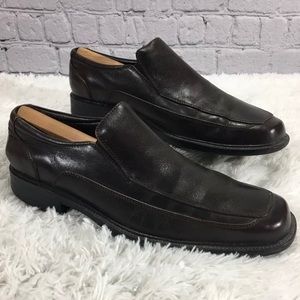 Johnston & Murphy Loafers Brown Moc toe Dress shoe